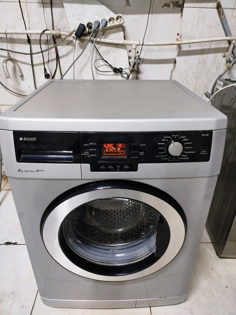 Arçelik Marka 8 Kg İnox Çamaşır Makinası - 6