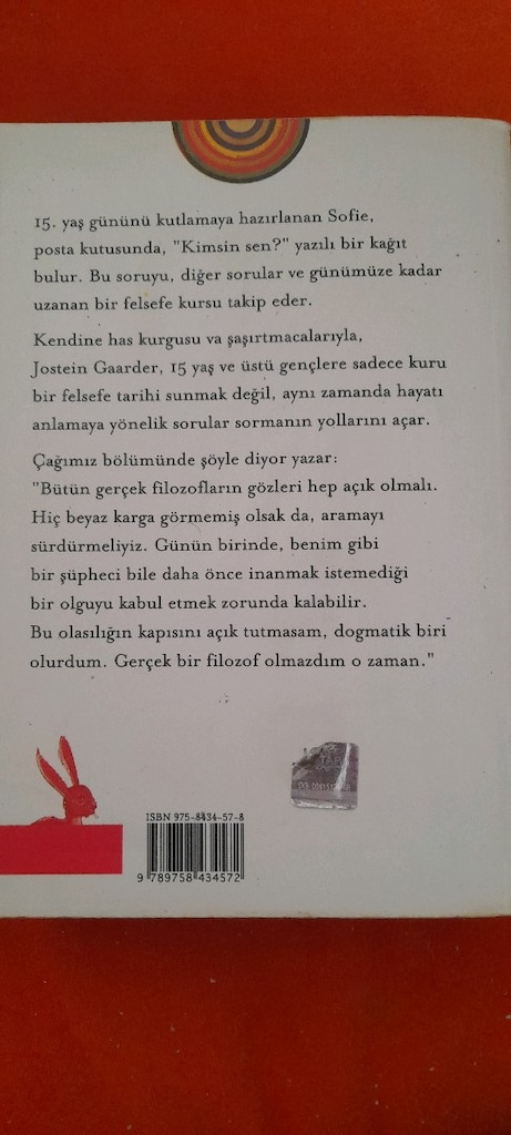 SOFİ'NİN DÜNYASI, JOSTEIN GAARDER - 2