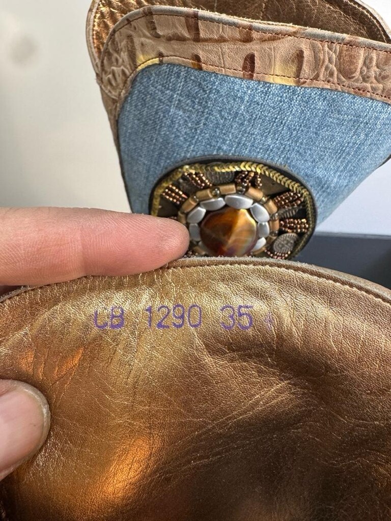 Orijinal BİHAMD KOVBOY ÇİZMESİ 35 numara - 9