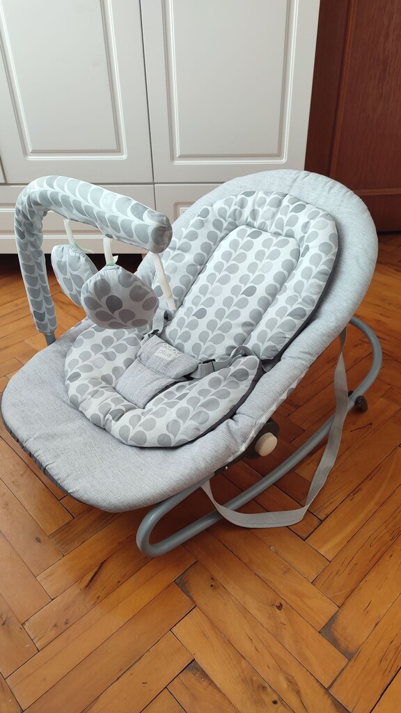 baby plus Lounge Oyuncaklı Ana Kucağı (Gri) - 2