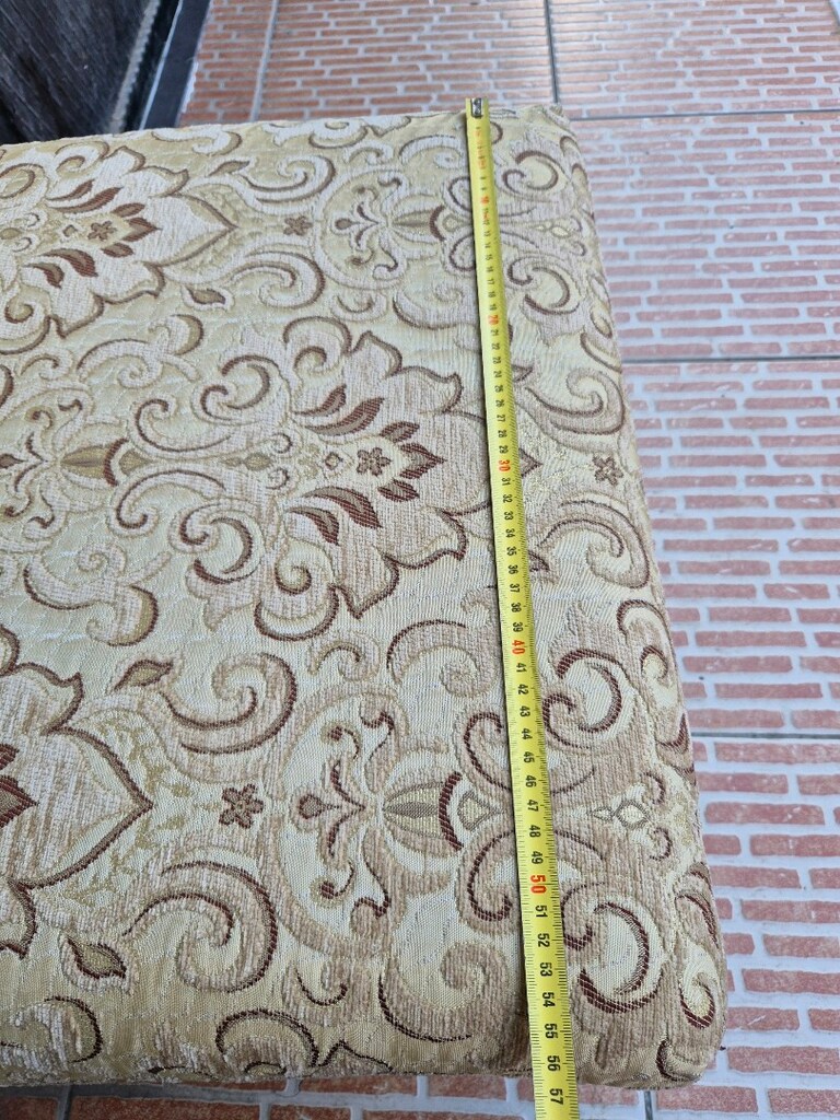 Ahşap lükens ayaklı puf - 6