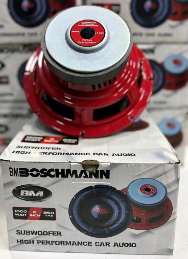 Bm boschmann 20 cm 1000 W 250 RMS sıfır ürün kapalı kutu - 3