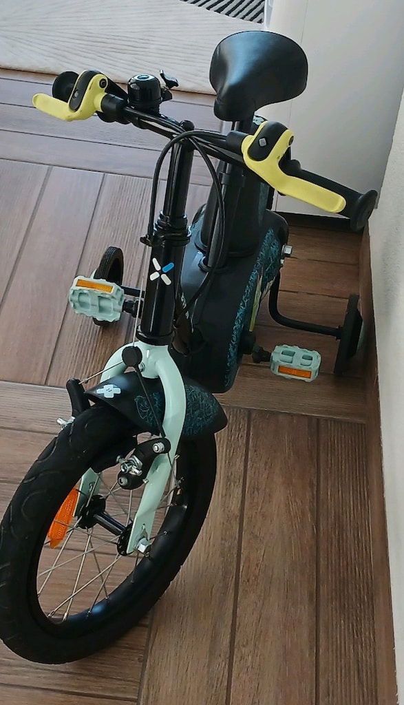 Btwin çocuk bisikleti 14 jant Decathlon YENİ GİBİ Ön Sepetli - 15