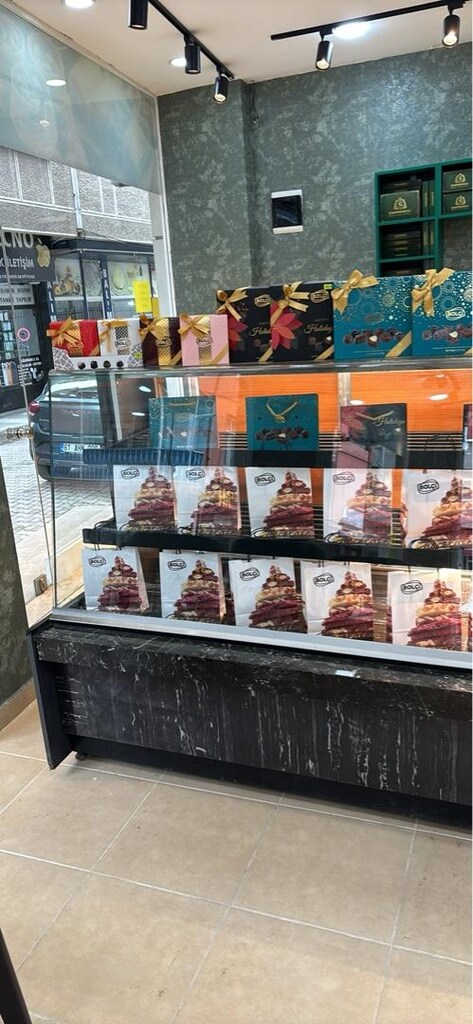 Pastane Kuru pasta vitrini tezgahı - 2