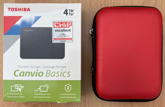 Toshiba Canvio Basics 4TB Harici HDD