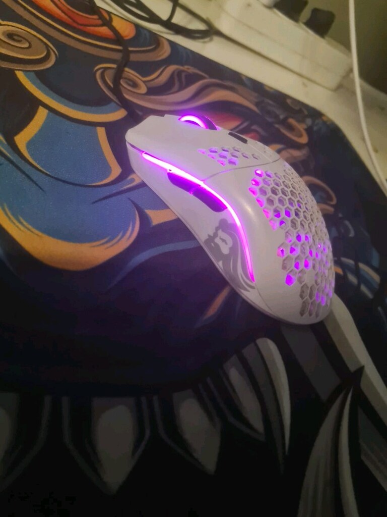 GLORİOUS PC GAMİNG RACE MODEL O MİNUS MOUSE BEYAZ - 3