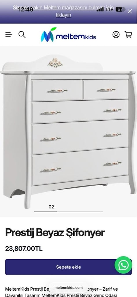 meltemkids genç kız yatak odası - 3