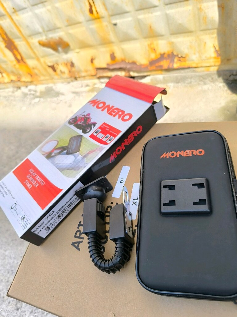 Motorsiklet Telefon Tutucu Ayna Bağlantılı Sıfır Bozyaka İzmir - 2