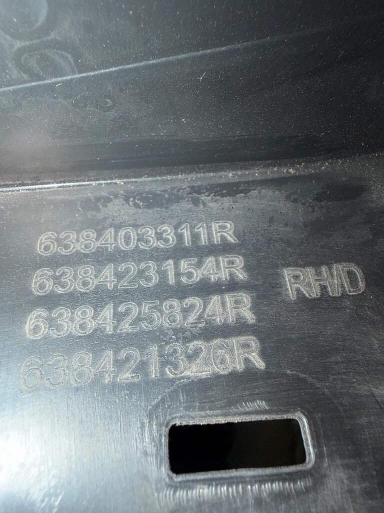 638423154R Renault Clio5 (2020-) sağ ön çamurluk davlumbazı sıfır orji - 3