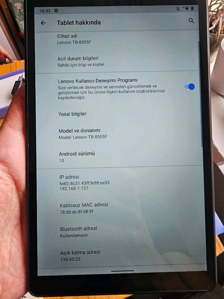Lenovo Tab m8 Tablet 2/32 gb Artırılabilir - 5