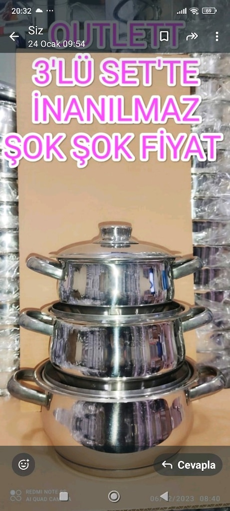 tencere seti