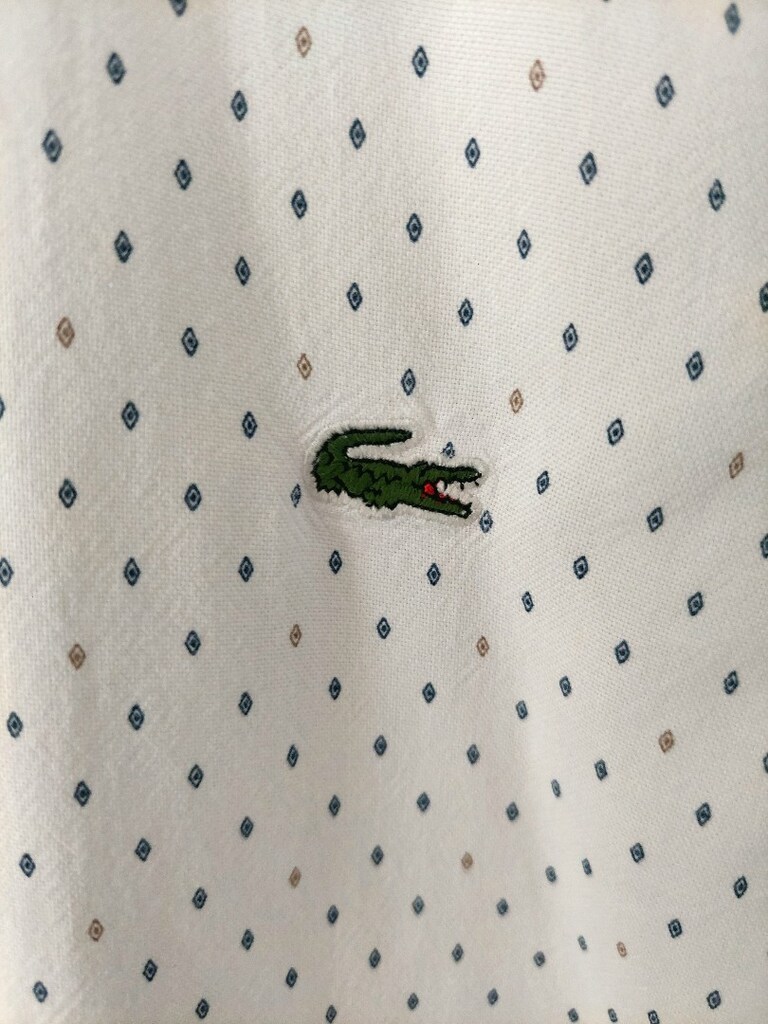 Lacoste erkek desenli elegant gömlek - 3