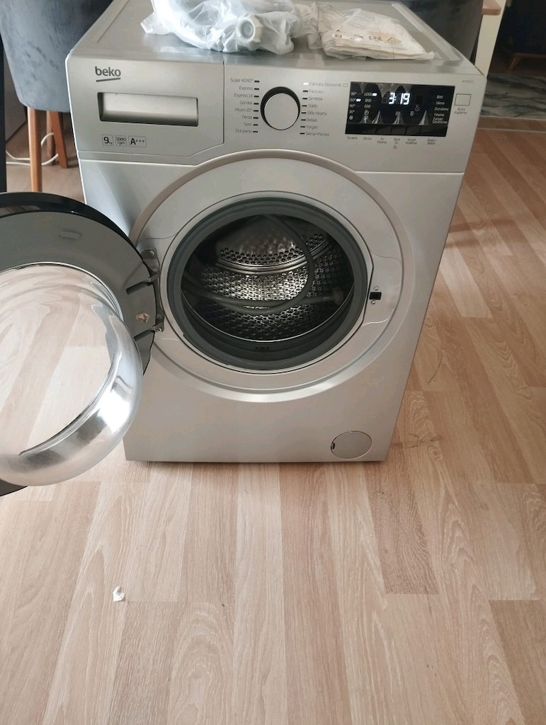 BEKO 9 KG İNVERTER İNOX ÇAMAŞIR MAKİNESİ - 4