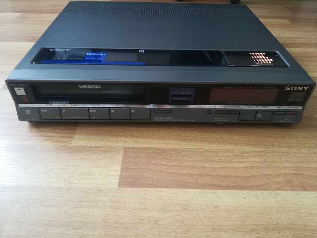 SONY SL-F30PL Slim Betamax.Kumandası Mevcut.ÜCRETSİZ KARGO.Dikimevi - 2