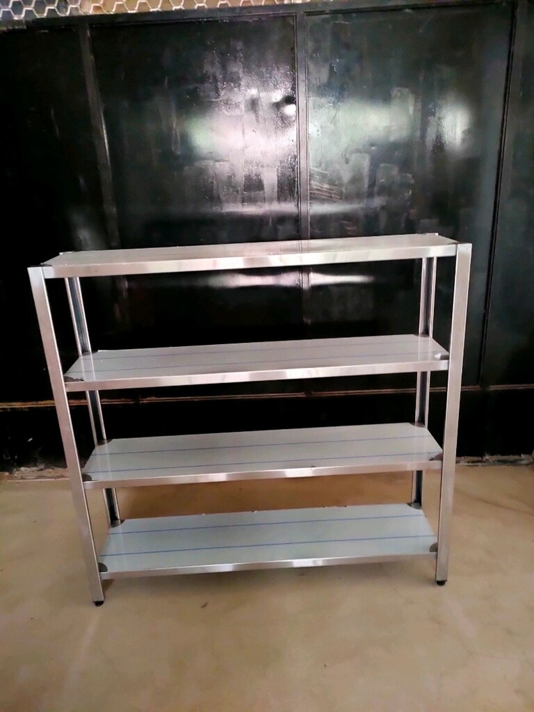 krom istif rafı soğuk oda rafı krom istif raf - 4