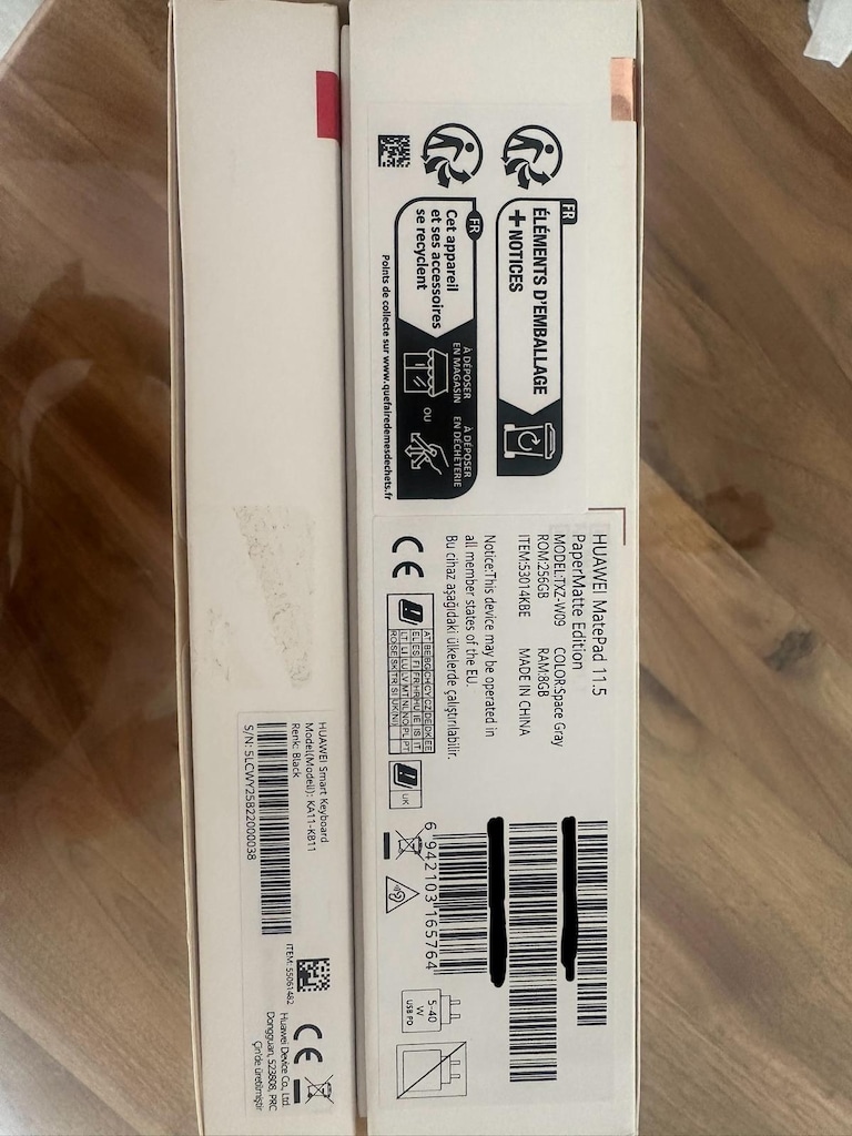 Kullanılmamış kutusunda Huawei matepad 11.5 papermatte edition 256 gb - 4