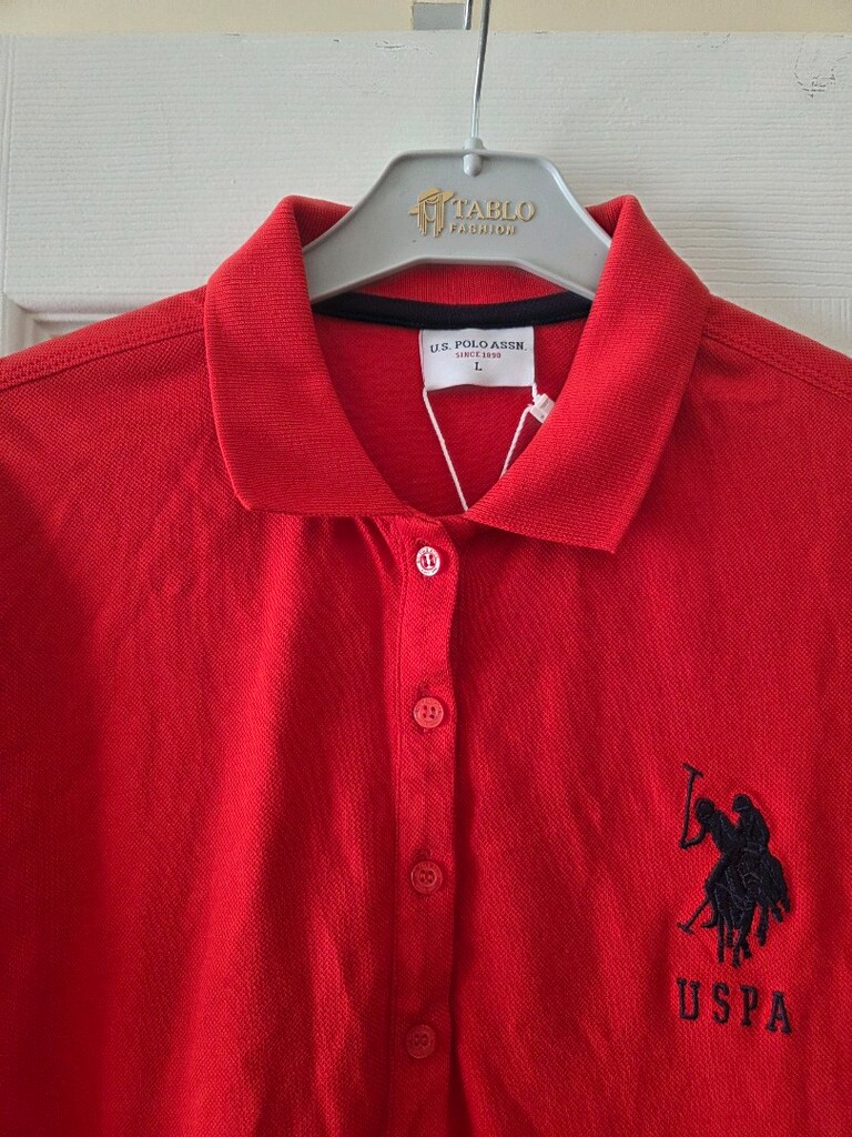 us polo elbise L beden (nar çiçeği) - 4