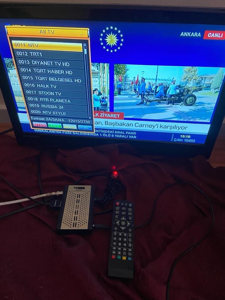 milenyum mln 7700 bütün kanallar yüklü full HD mini uydu alıcı - 6
