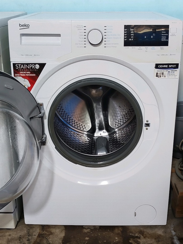 BEKO 9 KG ÇAMAŞIR MAKİNESİ İZMİR İÇİ 3 AY GARANTİMİZ VARDIR - 3
