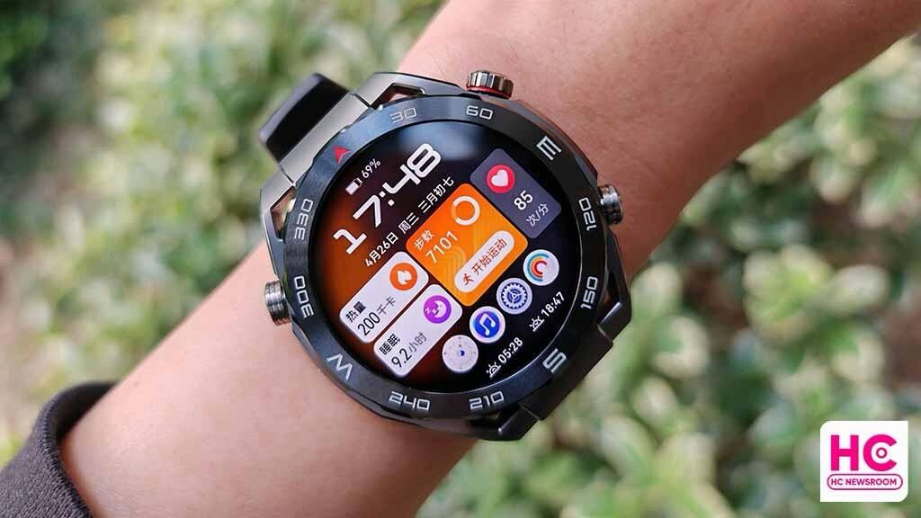 Huawei Watch Ultimate Keşif Siyahı | Safir Cam + Sıvı Metal Kasa - 7