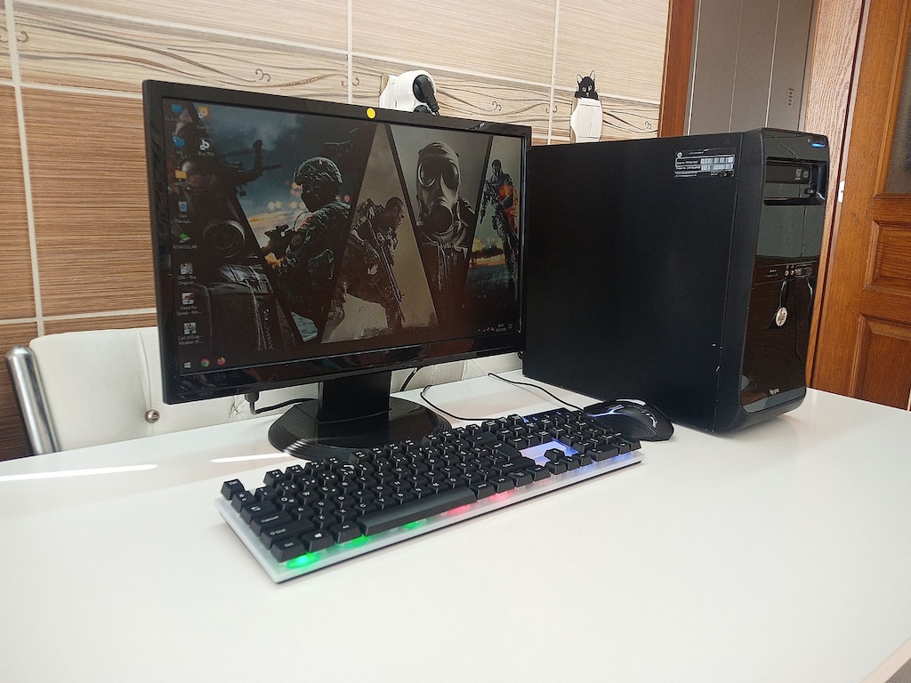 HP PRO i5 - 22inch GenişEkran LED Monitör Bilgisayar Set - 2