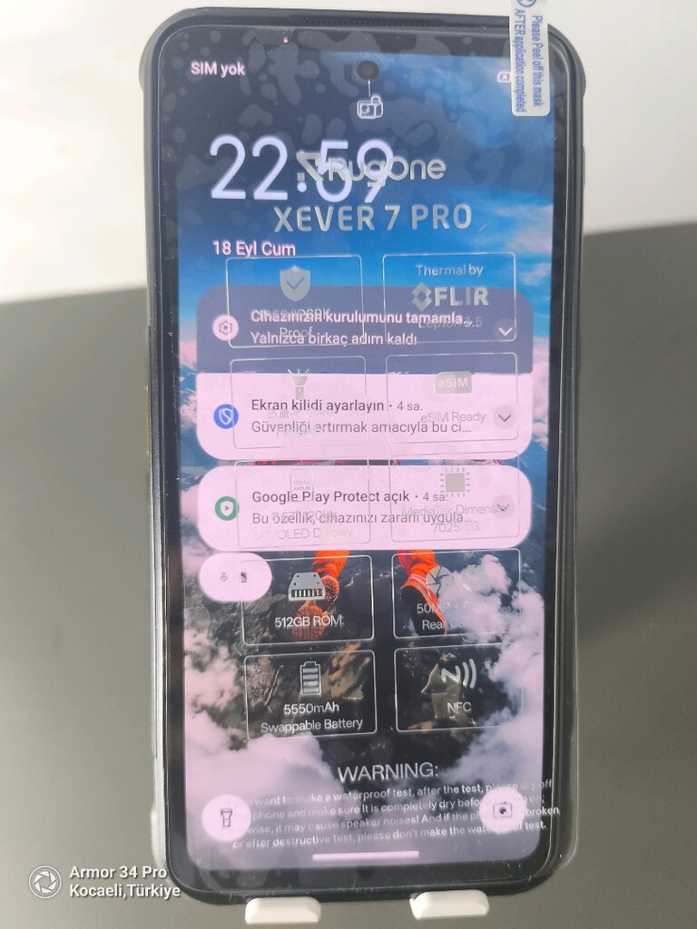 RUGONE XEVER 7 PRO 5G FLIR Termal Kameral - 8