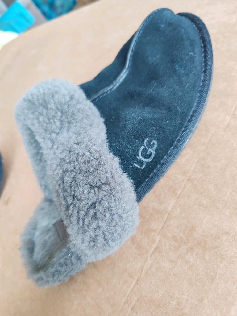 ORJİNAL UGG SCUFFETTE PELUŞ PANDUF TÜYLÜ EV TERLİĞİ KÜRKLÜ TERLİK VİP - 4