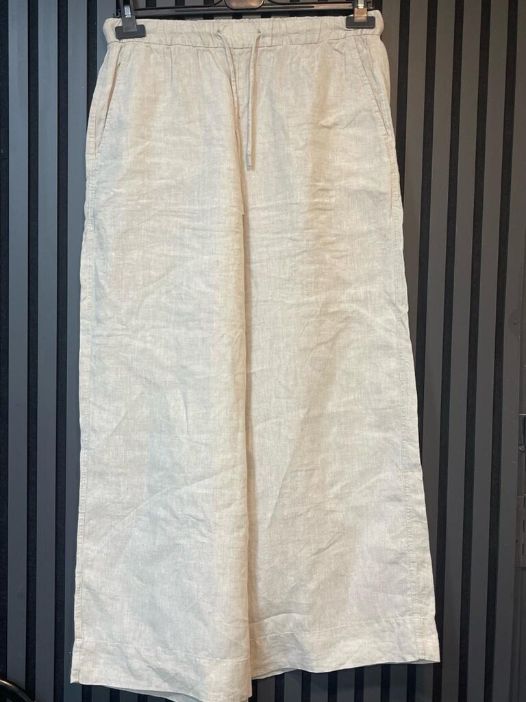 OYSHO BOL PAÇA KETEN PANTALON - 4