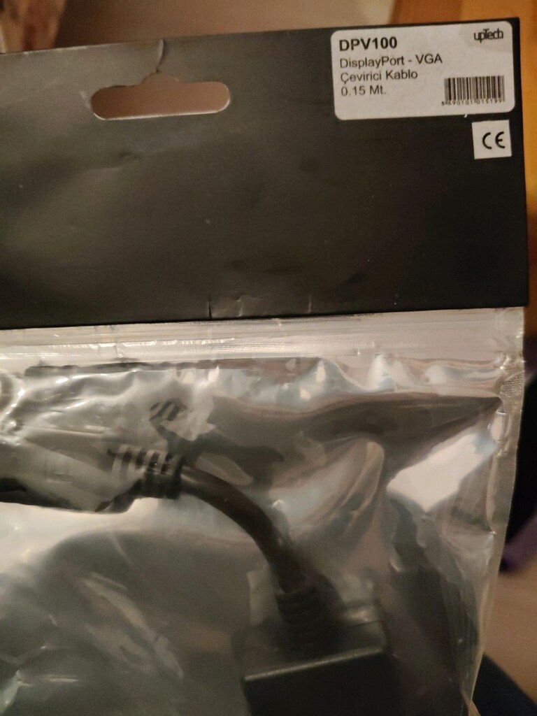DPV100 Displayport - VGA çevirici kablo - 2