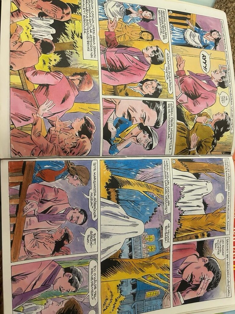 8 Adet Çizgi Roman Basım Yılı 2001 -1996-1995 vb - 3
