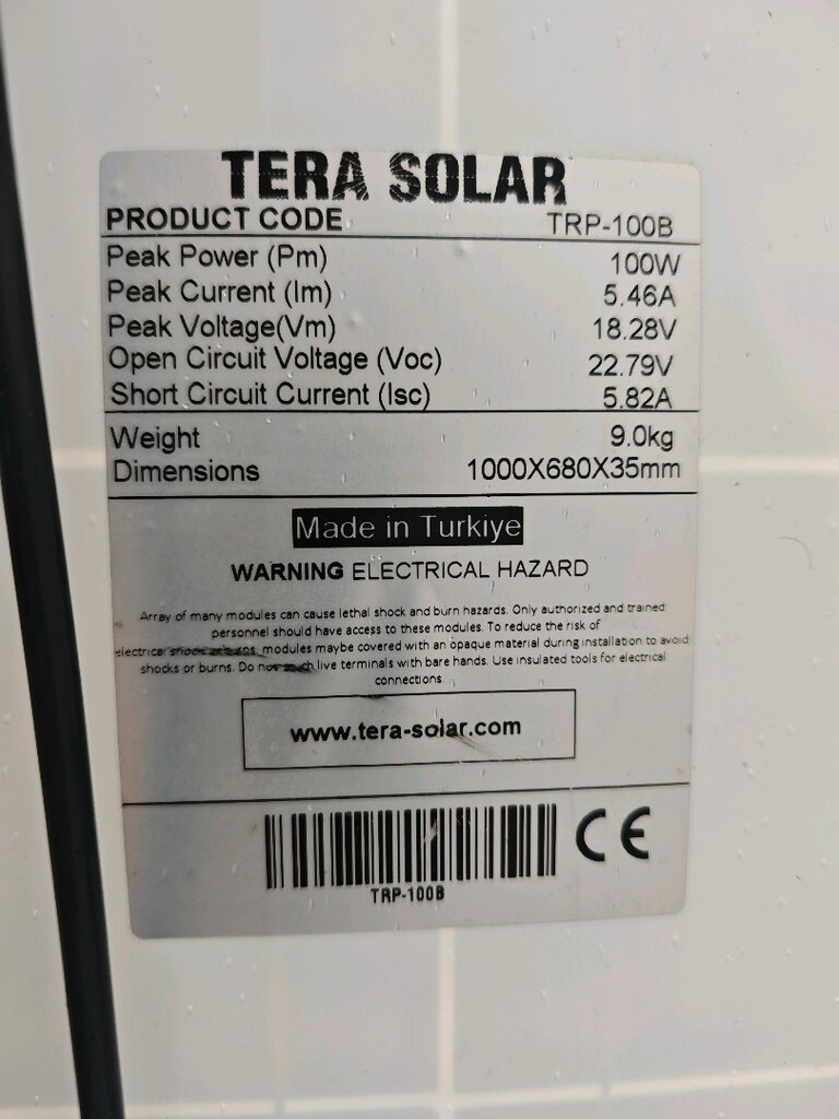 100 watt güneş paneli - 3
