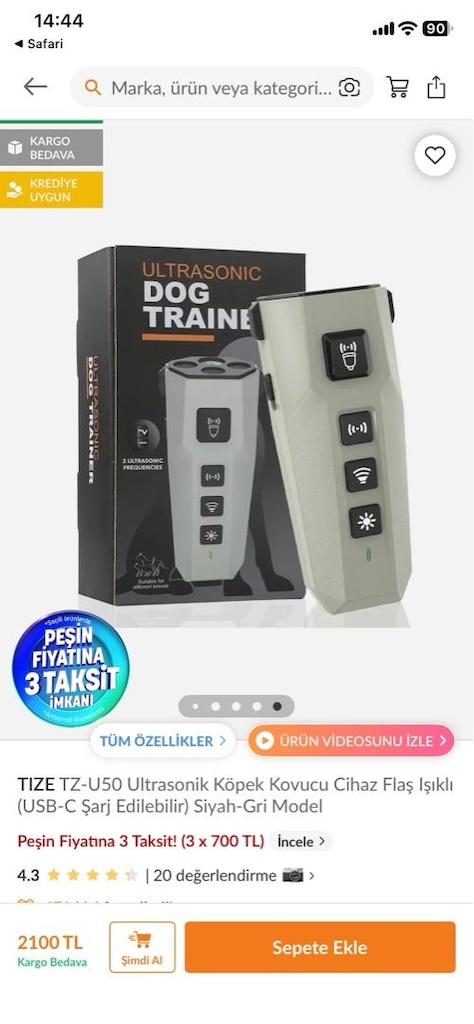 ultrasonik köpek kovucu - 4