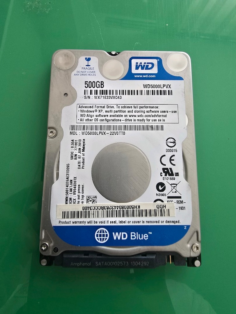 WD 500GB Taşınabilir Disk 2.5 %100 - 4