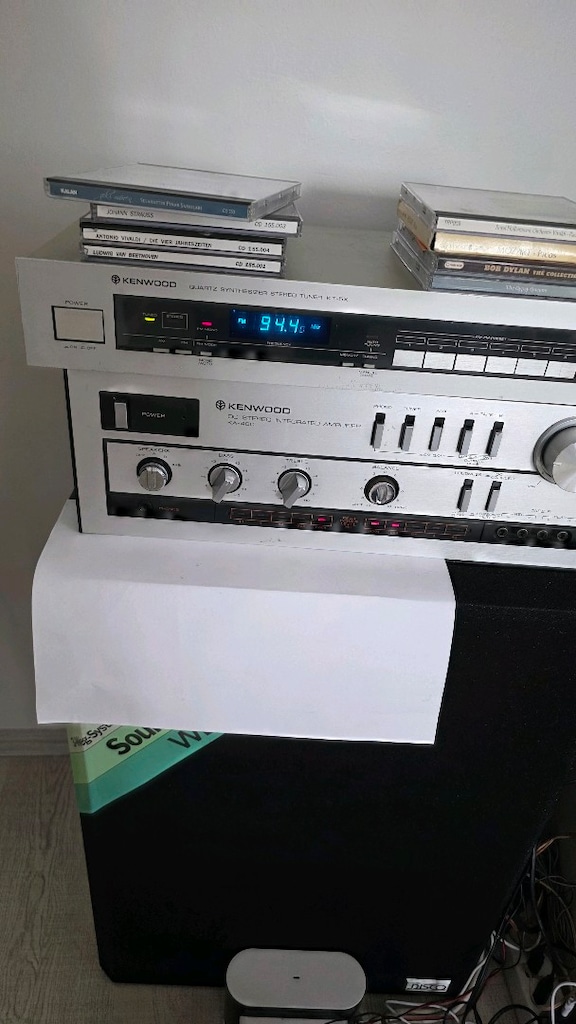 KENWOOD KA-400 stereo integrated stereo amfi - 6