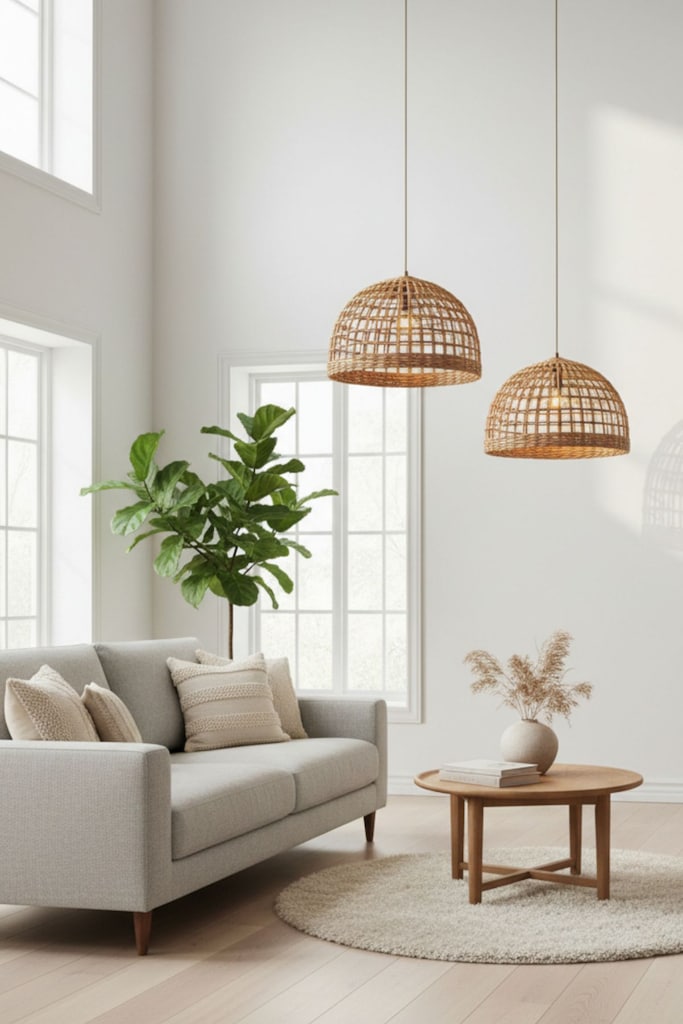 SOHO Rattan Avize 30-35-40-45 cm – Sıfır - 12