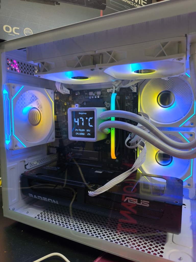 DDR5 Ryzen 5 7500F-16GB-1 TB-RX 9060XT 16 GB - FULL SETUP - 6