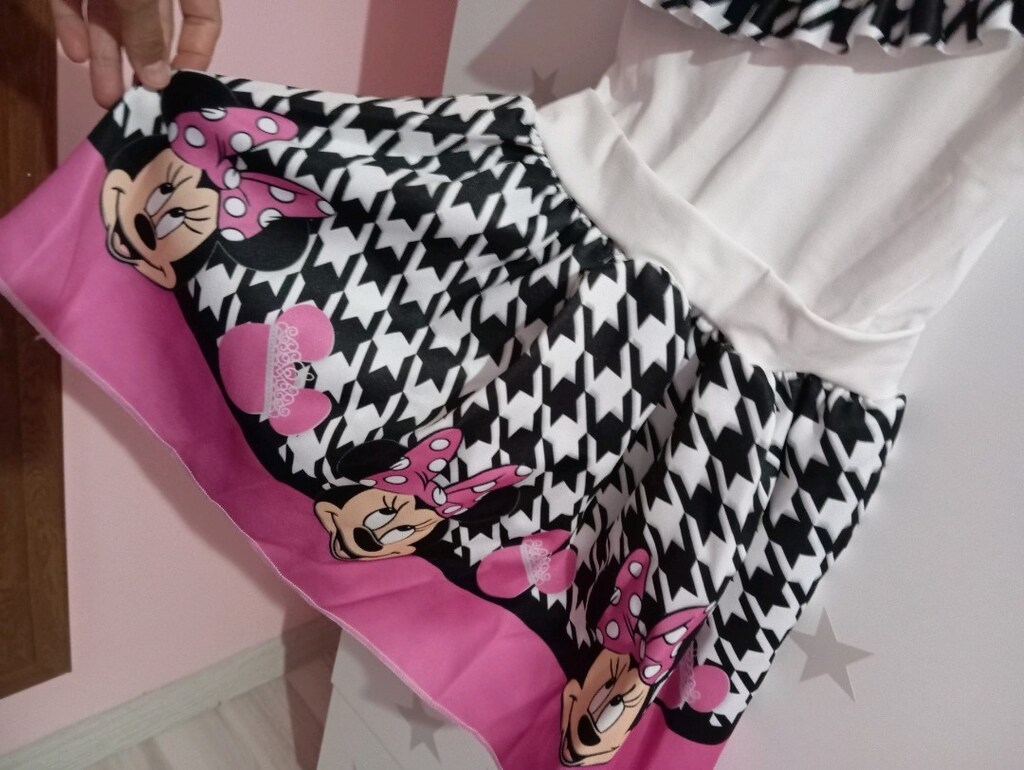 çocuk elbise minnie mouse kostüm - 4