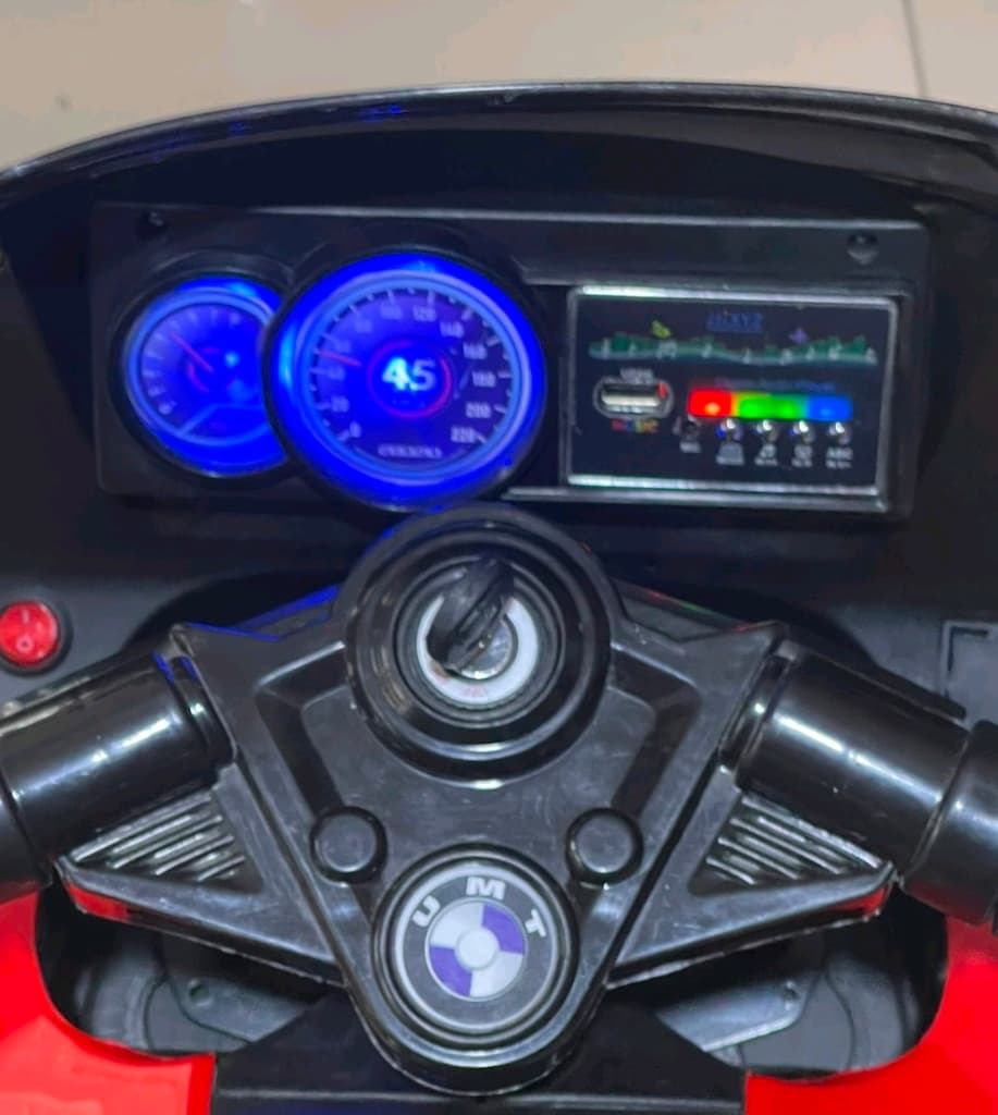 (AnkaCar çocuk oto galeri)2 MOTOR 12+12 LED MOTOR BİSİKLET AKÜLÜ ARABA - 9