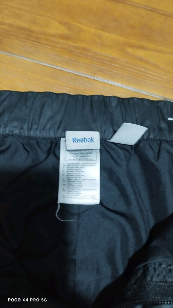 #Reebook şık eşofman..Çokça var.Eni çekilince 40 Boyu 103??? - 3