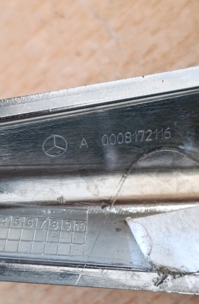 MERCEDES ORİJİNAL PANJUR ARMASI - 4