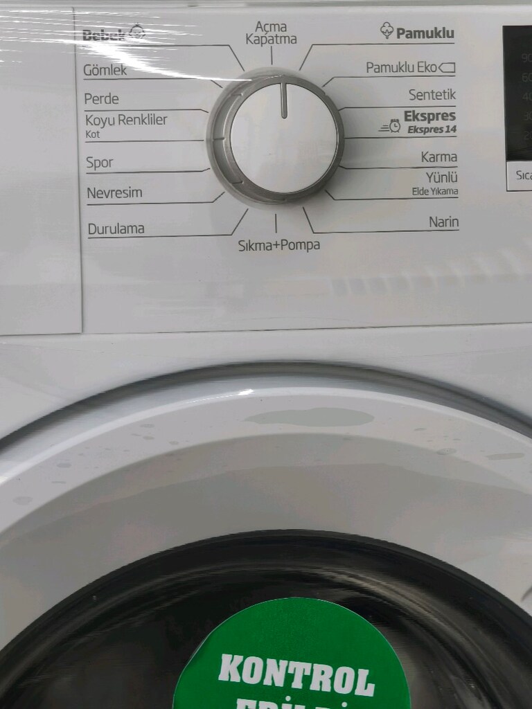 BEKO 7 KG A+++ YENİ MODEL ÇAMAŞIR MAKİNESİ Sıfır Ayarında - 3