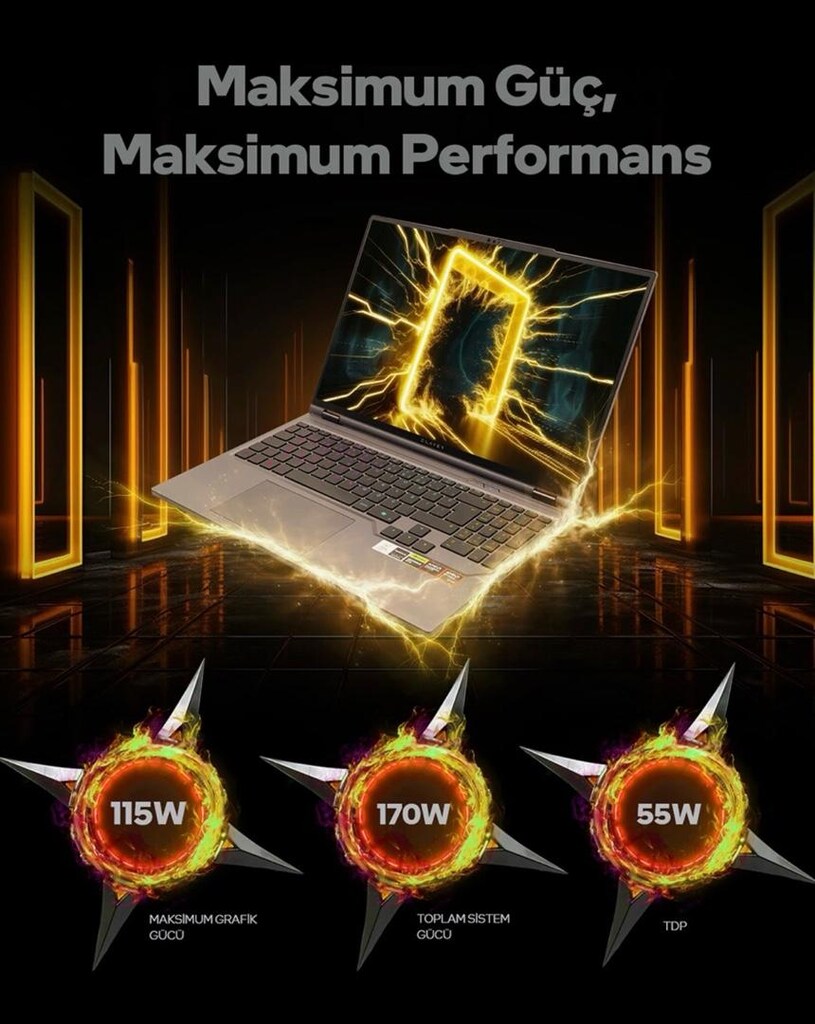 Slayer Ryzen 9 RTX 5060 sıfır laptop - 3