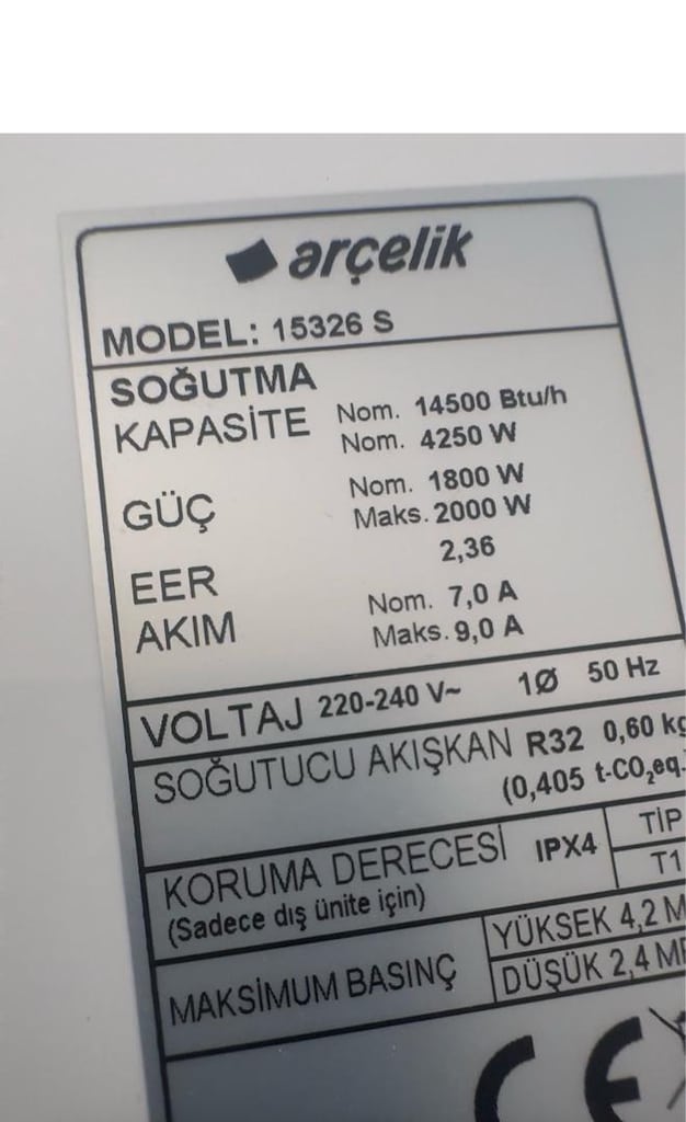 satılık klima - 2