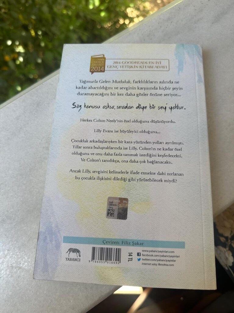 Yağmurla gelen mutluluk amber l. johnson - 2