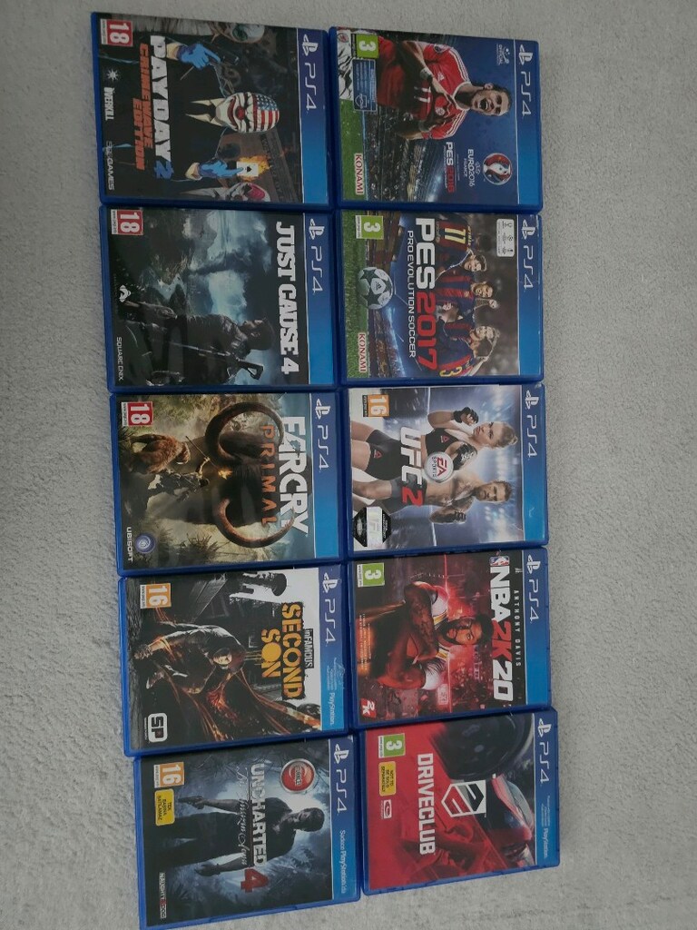 Sony Playstation 4 Ps4 + 2 Kol + 10 Oyun - 3