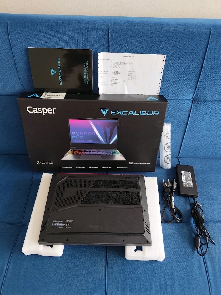 RTX 5060 + 32 GB RAM + 2 TB SSD - İ7 13620H Excalibur Gaming Laptop - 6