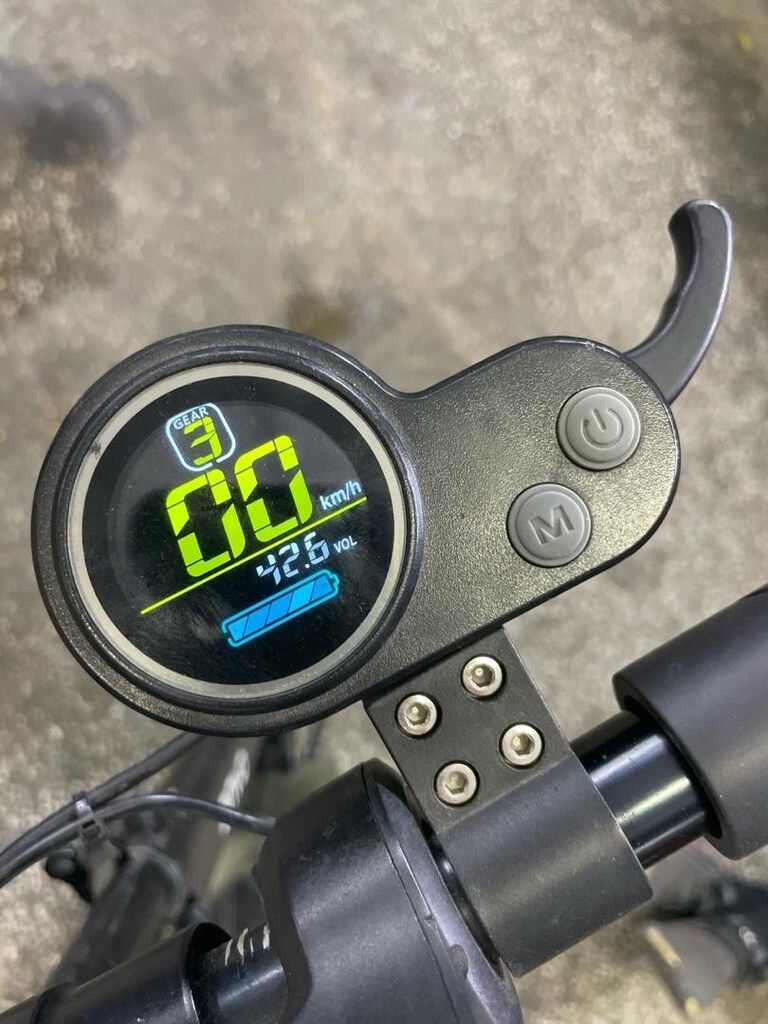 onvo 007 Scooter Pil sağlam elektrikli bisiklet takas olur - 5