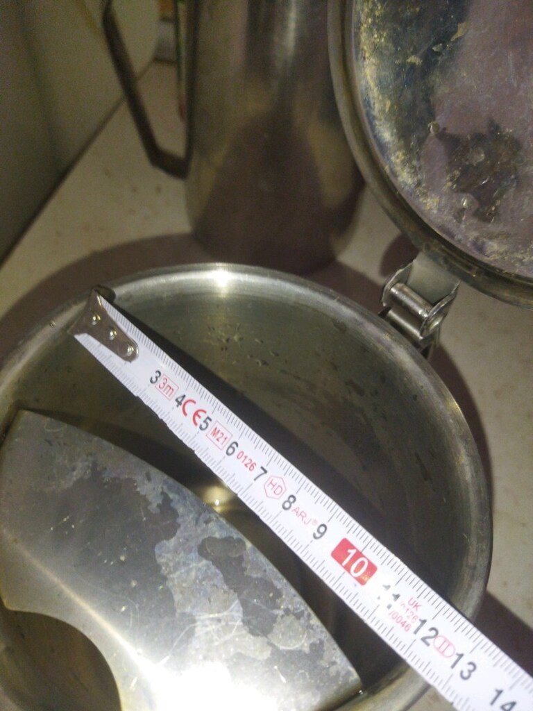 paslanmaz krom su ve süt sürahi 1.7 litre - 2