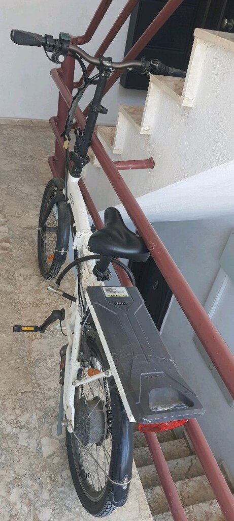 goccia şarjlı katlanır bisiklet gaz kolu takıldı - 2