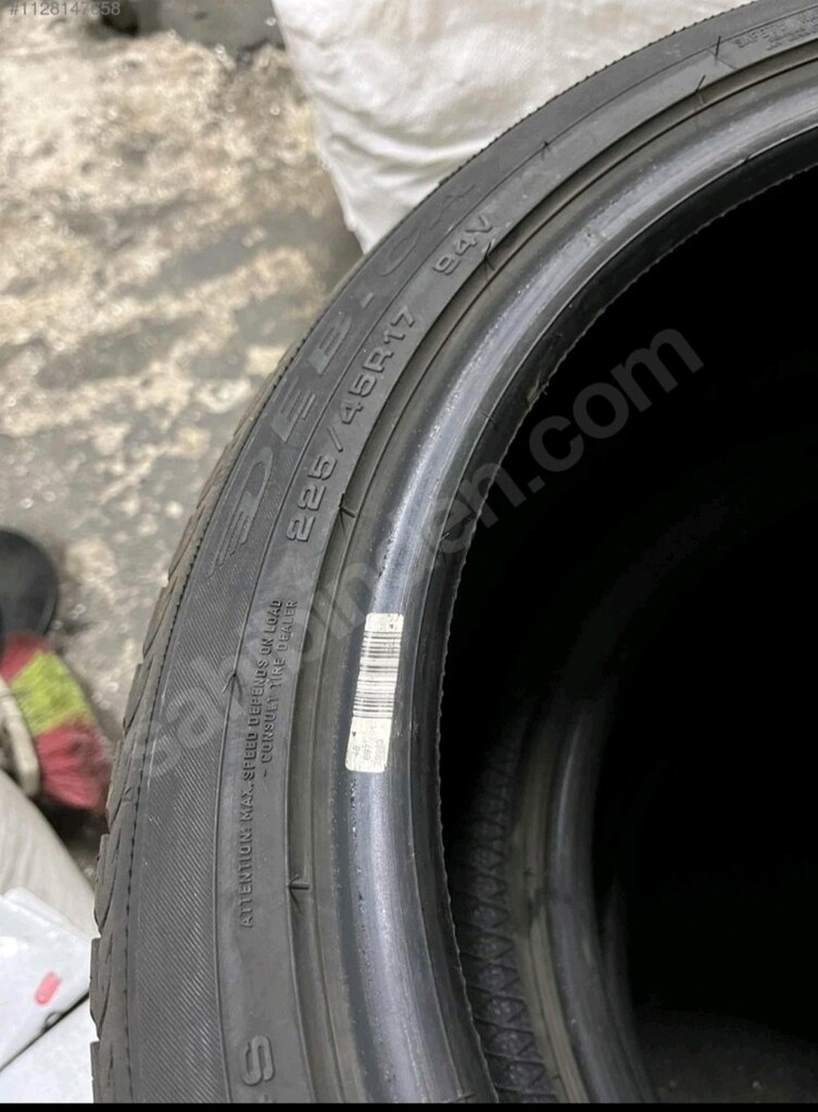225 45 17 kışlık lastik takımı - 3